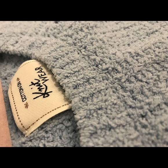 Blue cropped sweater - Picture 2 of 2